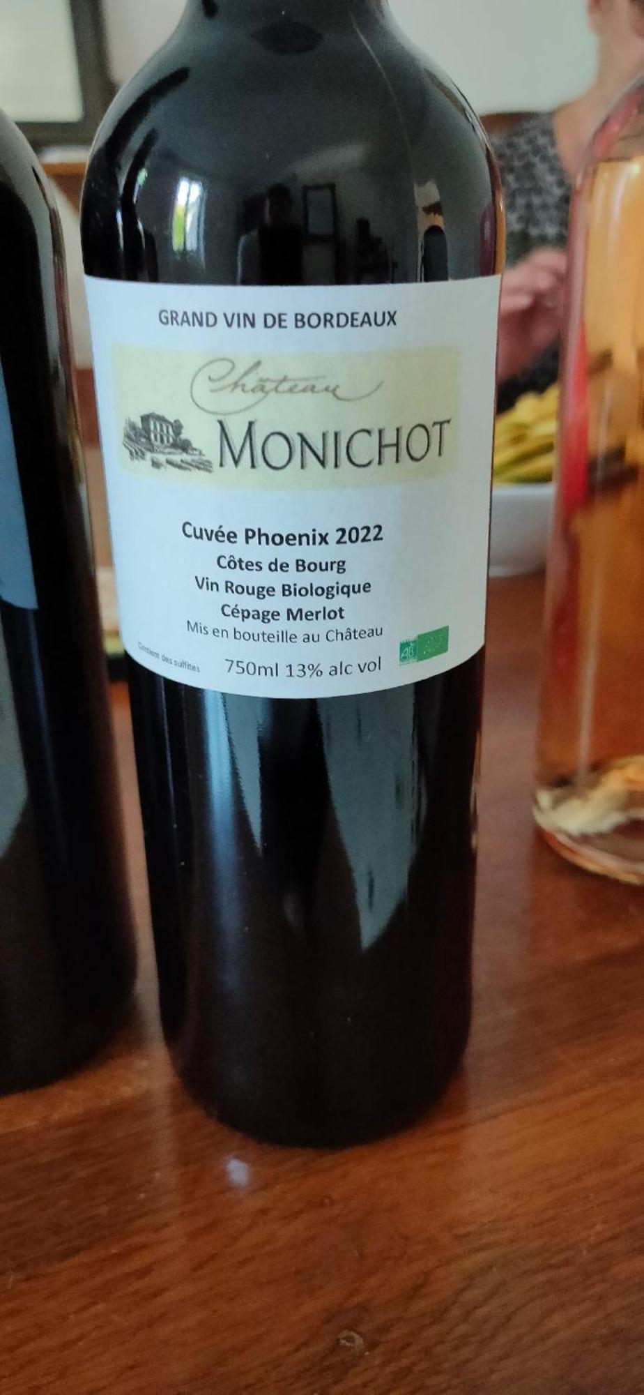 Chateau Monichot Organic Vineyard Tauriac  Exterior foto